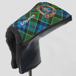 Couvre-club De Golf Clan Kirkpatrick Crest sur Tartan