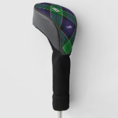 Couvre-club De Golf Clan Leslie Chasse Tartan (Incliné)