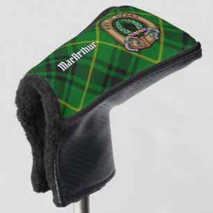 Couvre-club De Golf Clan MacArthur Crest sur Tartan