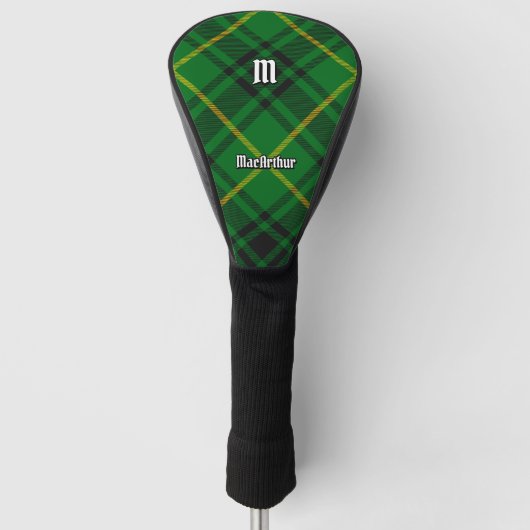 Couvre-club De Golf Clan MacArthur Tartan (Devant)