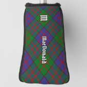 Couvre-club De Golf Clan MacDonald Tartan Golf Head Cover (Tourné à 90°)