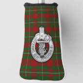 Couvre-club De Golf Clan MacGregor Crest & Tartan (Tourné à 90°)
