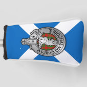 Couvre-club De Golf Clan MacGregor Crest & Tartan (Devant)