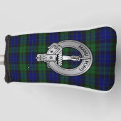 Couvre-club De Golf Clan MacKay Crest & Tartan (Devant)