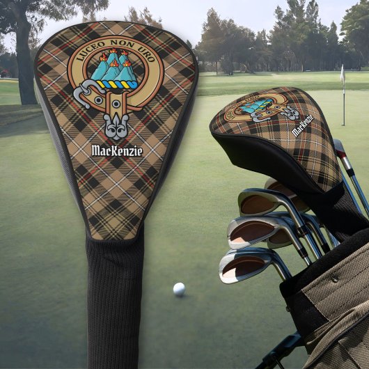 Couvre-club De Golf Clan MacKenzie Crest Golf Head Cover