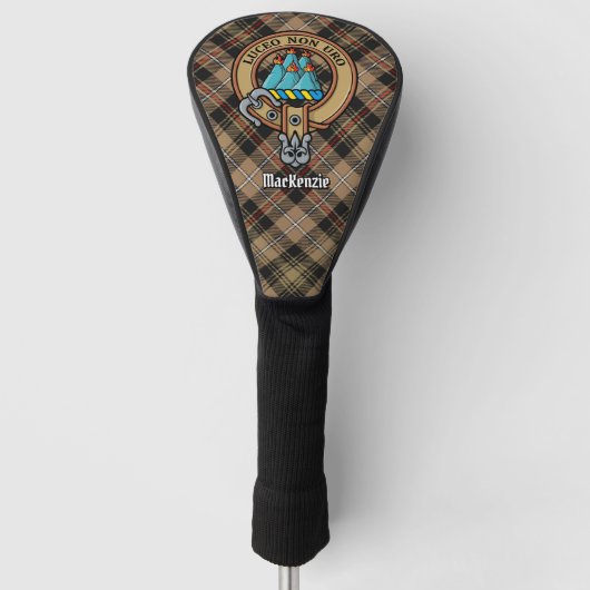 Couvre-club De Golf Clan MacKenzie Crest Golf Head Cover (Devant)