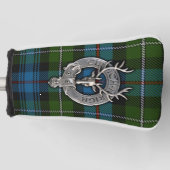 Couvre-club De Golf Clan MacKenzie Crest & Tartan (Devant)