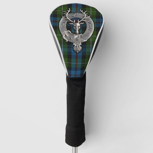 Couvre-club De Golf Clan MacKenzie Crest & Tartan (Devant)