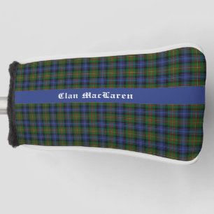 Couvre-club De Golf Clan MacLaren Tartan Plaid personnalisable