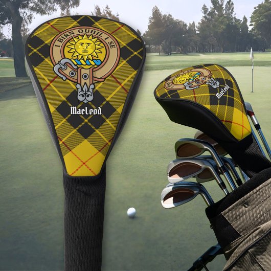 Couvre-club De Golf Clan MacLeod de Lewis Crest