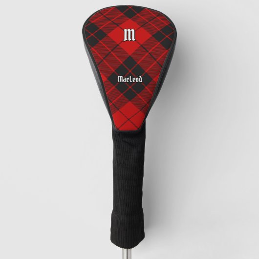 Couvre-club De Golf Clan Macleod de Raasay Tartan (Devant)