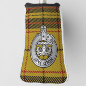 Couvre-club De Golf Clan MacLeod Snuffbox Crest & Tartan (Tourné à 90°)