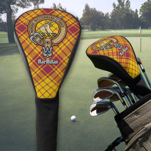 Couvre-club De Golf Clan MacMillan Crest sur le tatan de robe