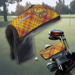 Couvre-club De Golf Clan MacMillan Crest sur le tatan de robe