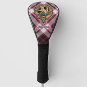 Couvre-club De Golf Clan MacPherson Crest sur la chasse Tartan (Devant)