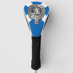 Couvre-club De Golf Clan MacPherson Crest & Tartan