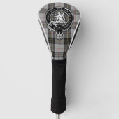 Couvre-club De Golf Clan MacPherson Crest & Tartan Golf Head Cover (Devant)