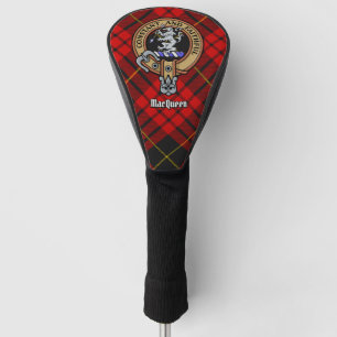 Couvre-club De Golf Clan MacQueen Crest sur Tartan