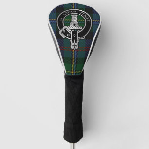 Couvre-club De Golf Clan Malcolm Crest & Tartan Golf Head Cover