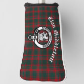Couvre-club De Golf Clan Middleton Crest Badge et Tartan (Tourné à 90°)