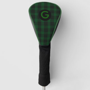 Couvre-club De Golf Clan monogramme Graham Tartan Plaid Driver Cover