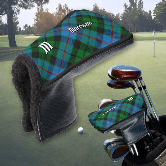 Couvre-club De Golf Clan Morrison Chasse Tartan Golf Tête Couverture