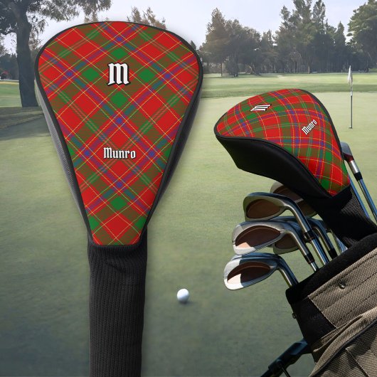 Couvre-club De Golf Clan Munro Tartan