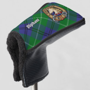 Couvre-club De Golf Clan Oliphant Crest sur Tartan