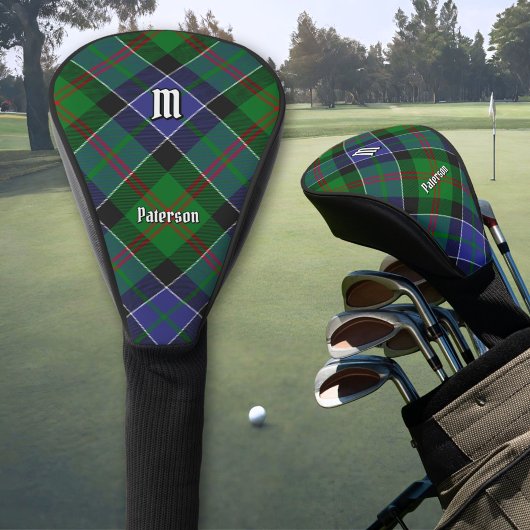 Couvre-club De Golf Clan Paterson Tartan