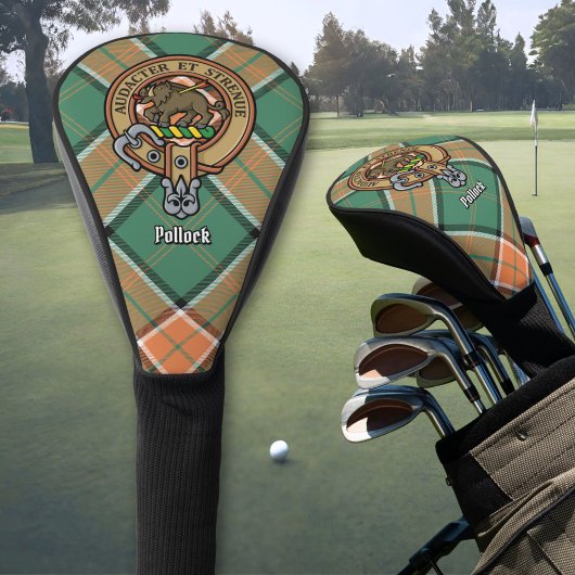 Couvre-club De Golf Clan Pollock Crest