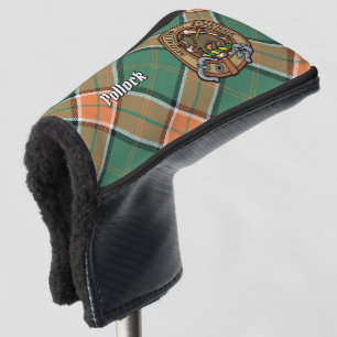 Couvre-club De Golf Clan Pollock Crest sur Tartan