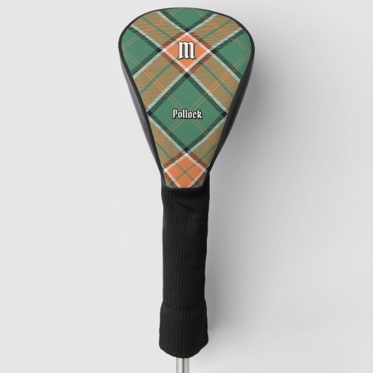 Couvre-club De Golf Clan Pollock Tartan Tartan (Devant)