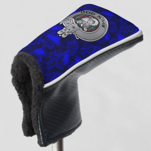 Couvre-club De Golf Clan Ruthven Crest & Tartan sur le chardon