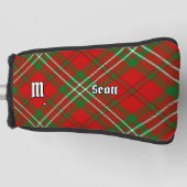 Couvre-club De Golf Clan Scott Red Tartan Golf Head (Devant)