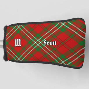 Couvre-club De Golf Clan Scott Red Tartan Golf Head