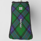 Couvre-club De Golf Clan Sinclair Chasse Tartan (Tourné à 90°)