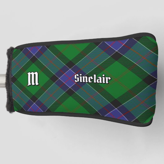 Couvre-club De Golf Clan Sinclair Chasse Tartan (Devant)