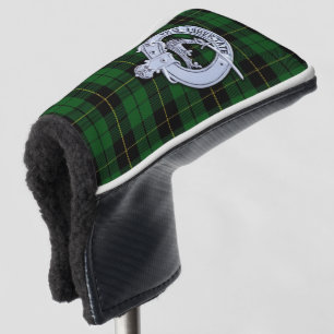 Couvre-club De Golf Clan Wallace Crest & Hunter Tartan