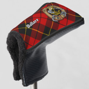 Couvre-club De Golf Clan Wallace Crest sur Tartan