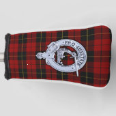 Couvre-club De Golf Clan Wallace Crest & Tartan (Devant)