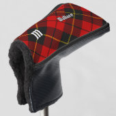 Couvre-club De Golf Clan Wallace Tartan Tartan (Devant 3/4)
