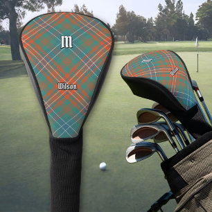 Couvre-club De Golf Clan Wilson Ancienne Tartan