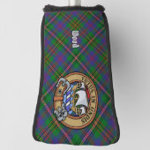 Couvre-club De Golf Clan Wood Crest sur Tartan (Tourné à 90°)