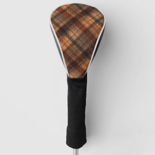 Couvre-club De Golf Classique écossais écossais de couleur écossais