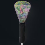 Couvre-club De Golf Claude Monet - Le jardin d'Iris à Giverny<br><div class="desc">Jardin d'Iris à Giverny / Jardin d'Artiste à Giverny - Claude Monet,  1899-1900</div>