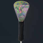 Couvre-club De Golf Claude Monet - Le jardin d'Iris à Giverny<br><div class="desc">Jardin d'Iris à Giverny / Jardin d'Artiste à Giverny - Claude Monet,  1899-1900</div>