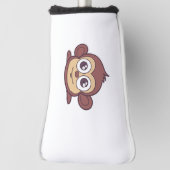 Couvre-club De Golf Clipart de singe mignon (Tourné à 90°)