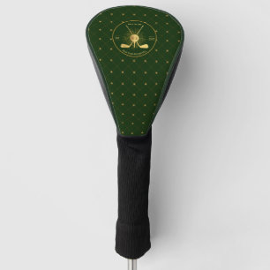 Couvre-club De Golf Clubs de golf Gold personnalisés