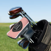 Couvre-club De Golf Code QR noir élégant et élégant (In Situ)