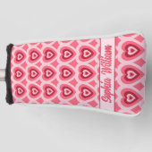 COUVRE-CLUB DE GOLF CŒURS (Devant)